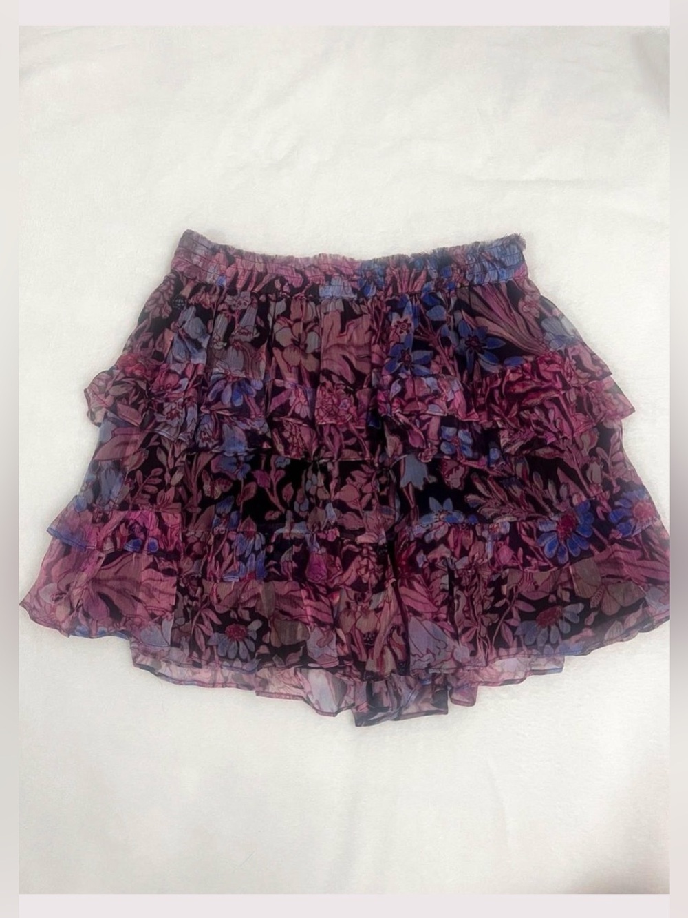LoveShackFancy Floral Skirt